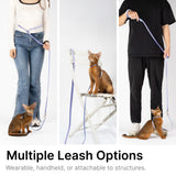 Lightweight Cat Leash + Escape-Proof Training Harness