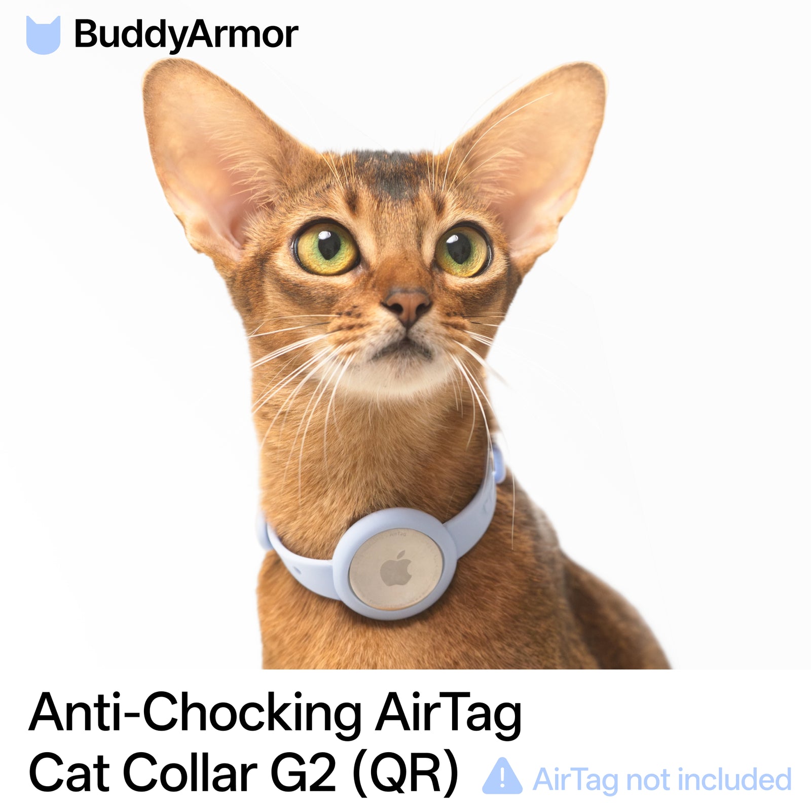 Anti-Choking Cat Collar (AirTag Elastic Silicone)
