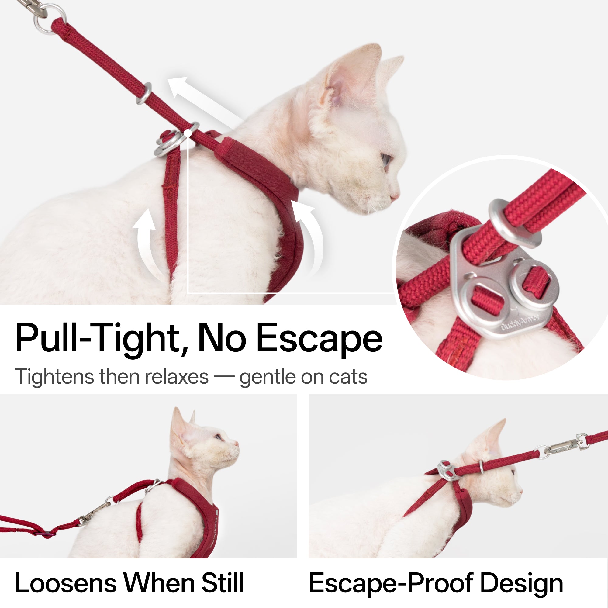 Escape-Proof Y-Shape Harness