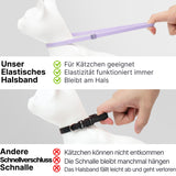 Anti-Choking Cat Collar (Elastic Webbing)
