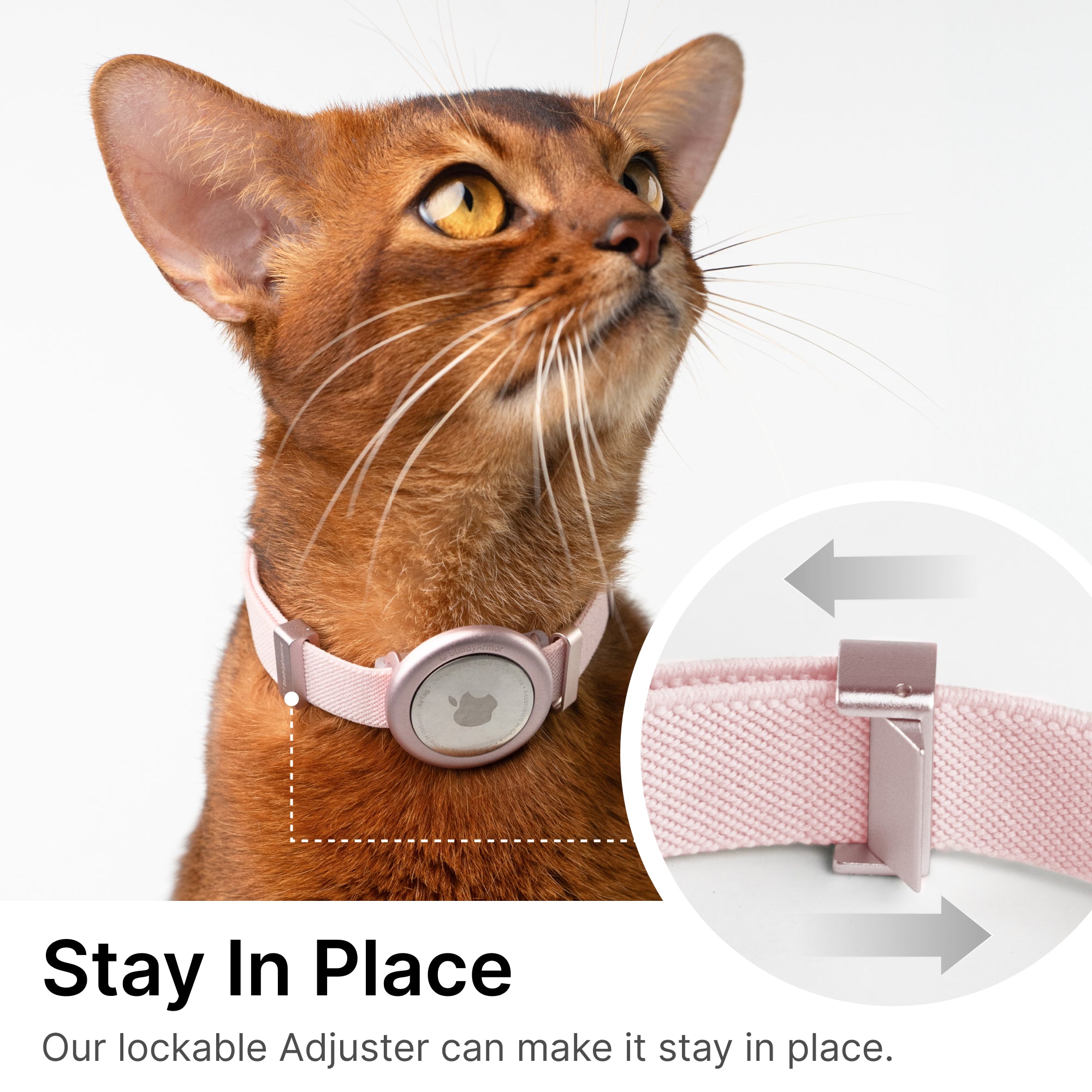 Safety Cat Collar Pro + AirTag Holder