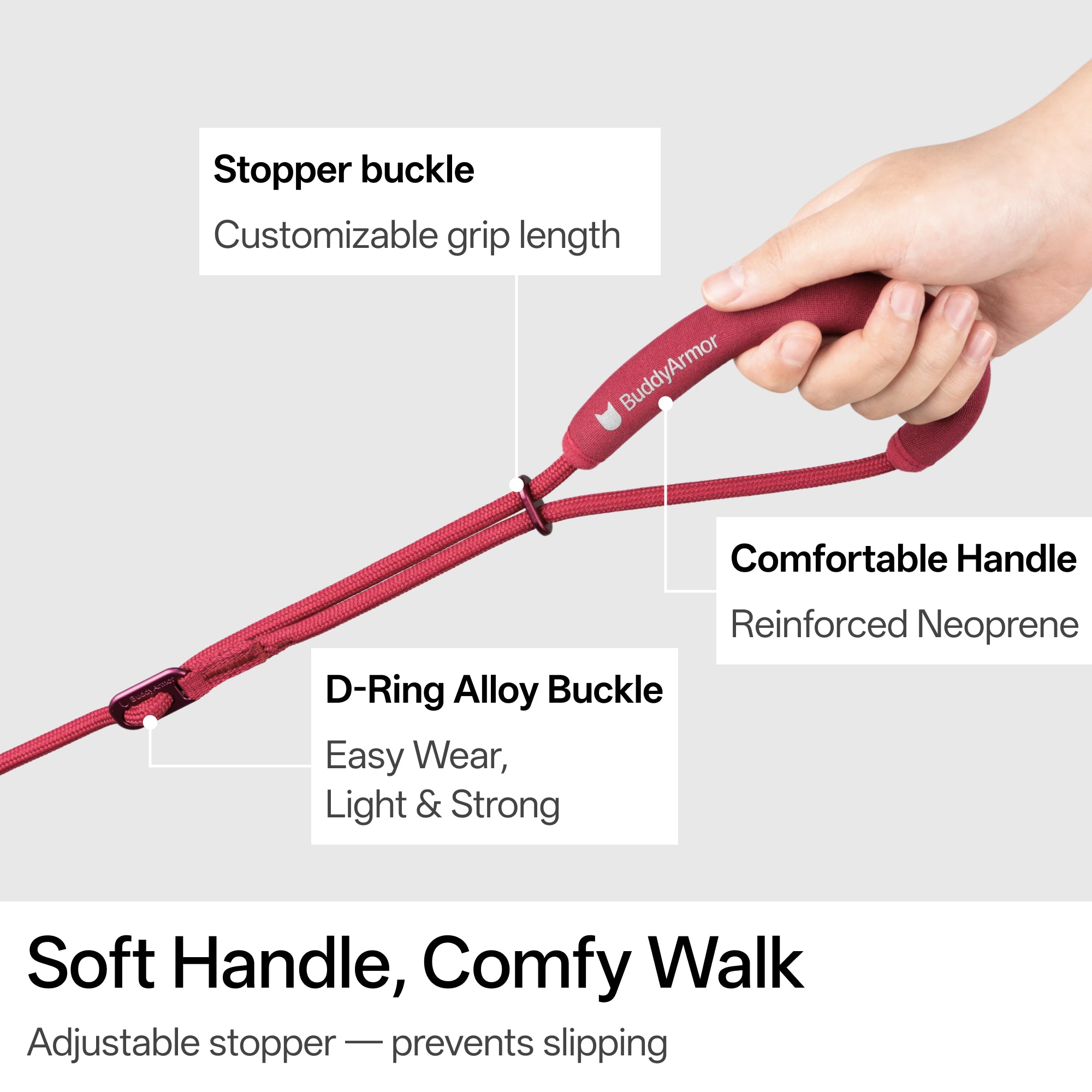 Hands-Free (Cord) Leash