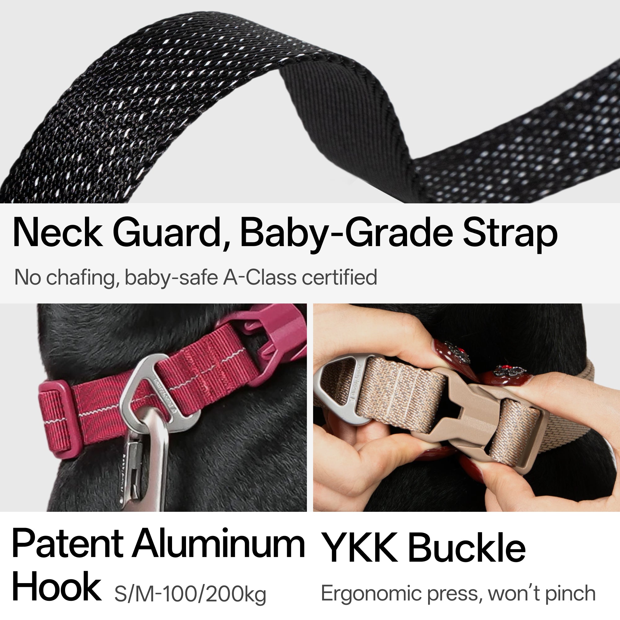 All-Weather Dog Collar Light/Super Reflective