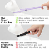 Anti-Choking Cat Collar (Elastic Webbing Pro)