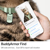 Anti-Lost QR Tag (Metal) Cat Collar KIT