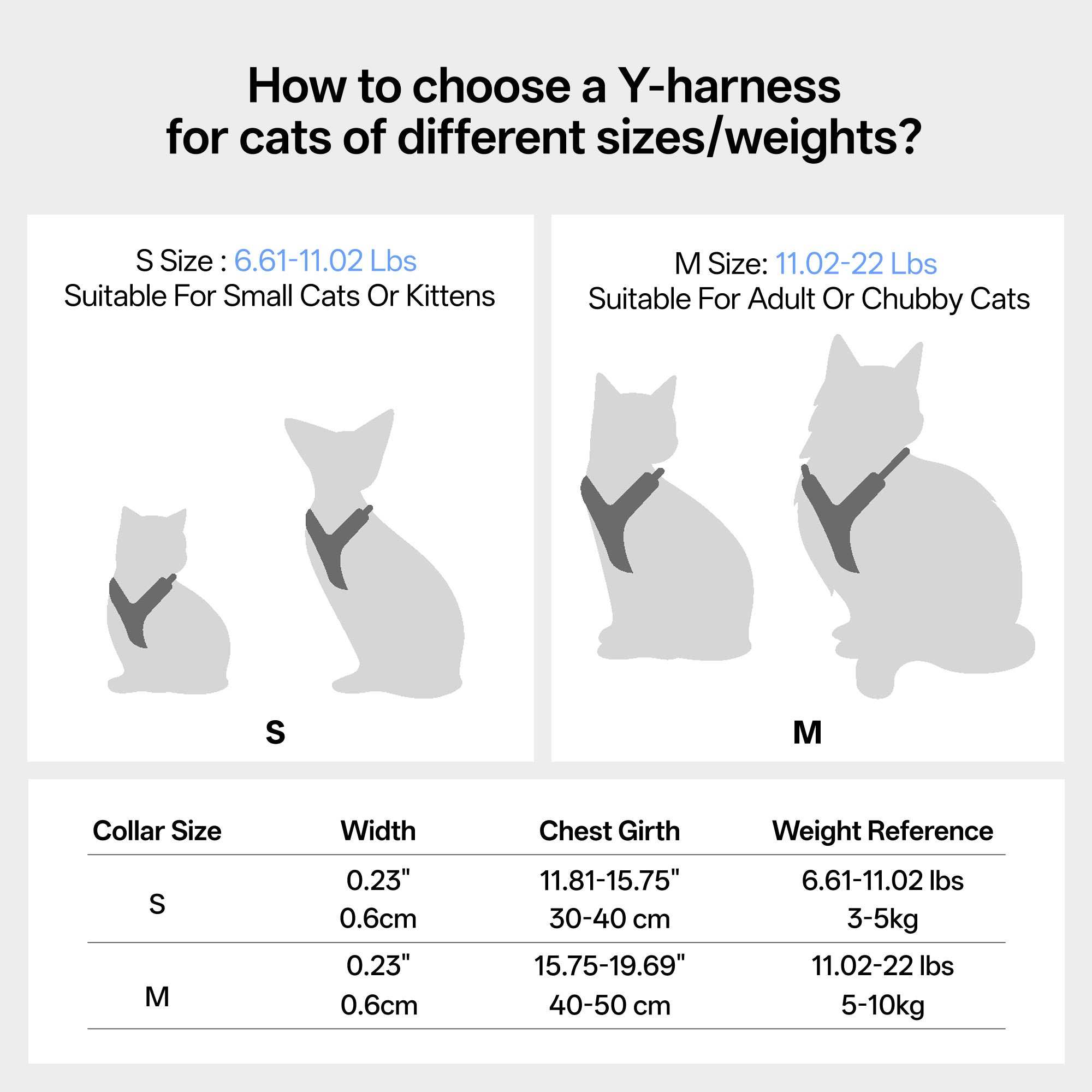 Escape-Proof Y-Harness and Leash Set