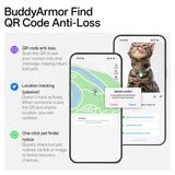 Anti-Lost QR Tag (Metal) Cat Collar KIT