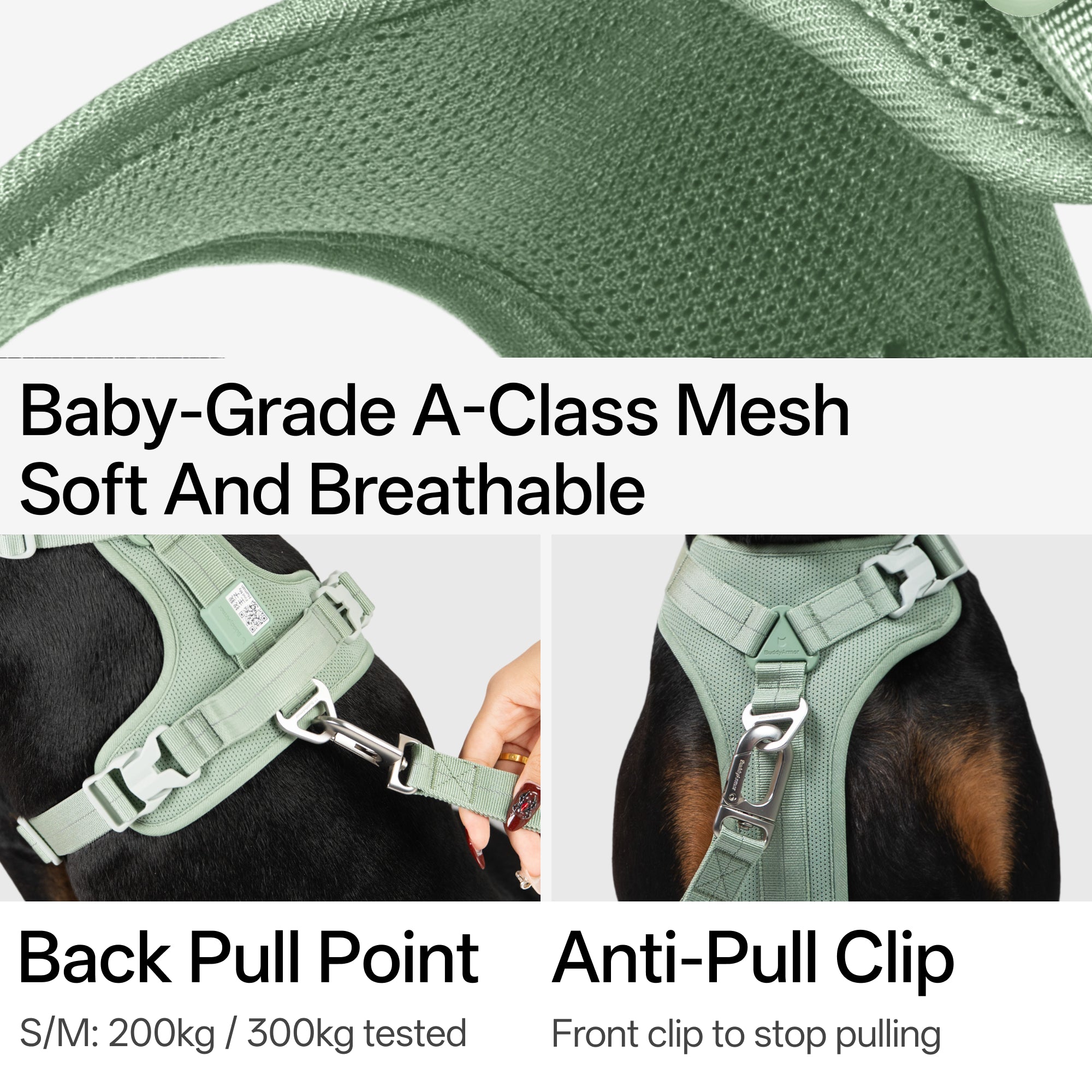 All-weather Harness Super Reflective/Light