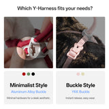 Escape-Proof Harness (Y-shaped Buckle)