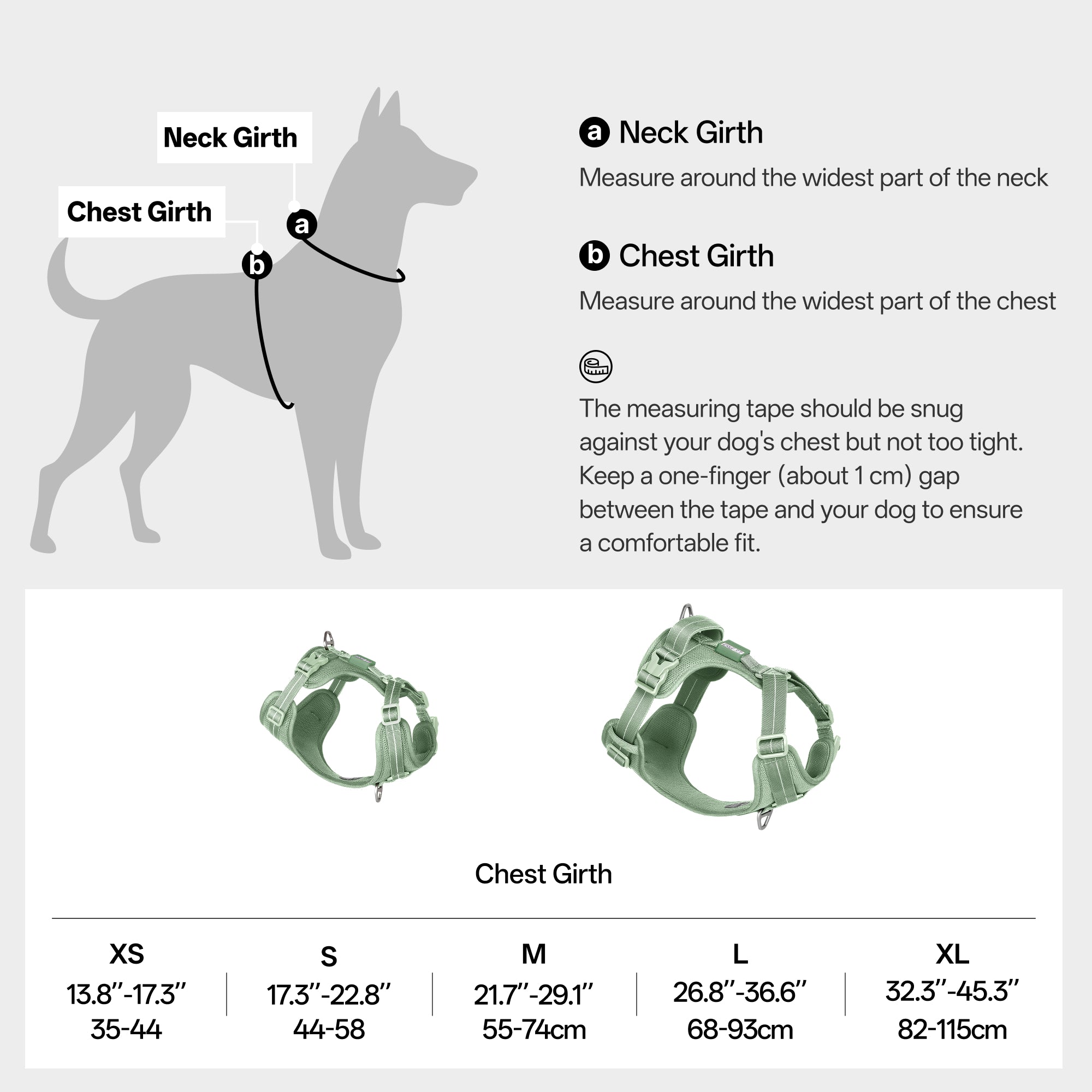 All-weather Harness Super Reflective/Light