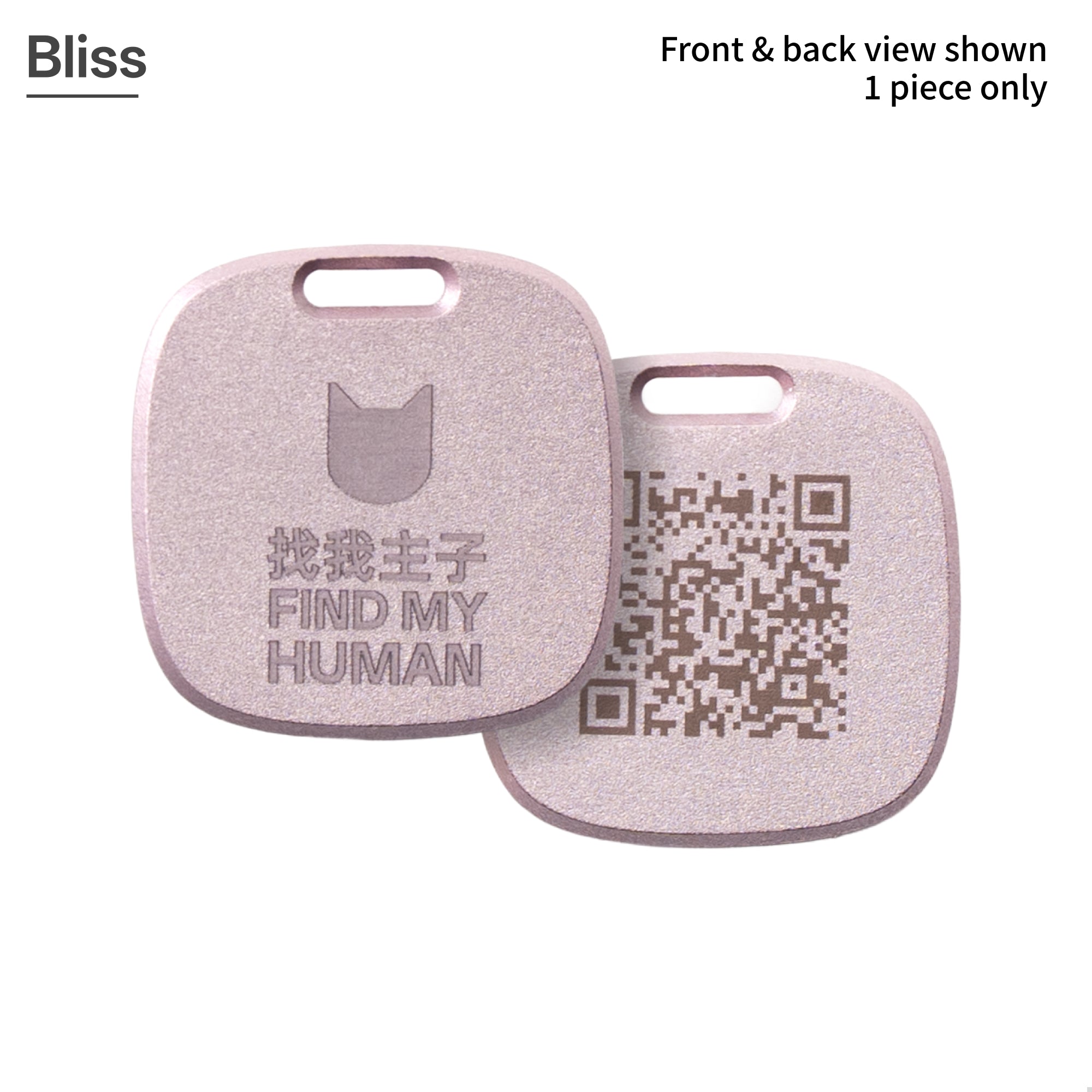 Anti-Lost QR Tag (Metal) Cat Collar KIT